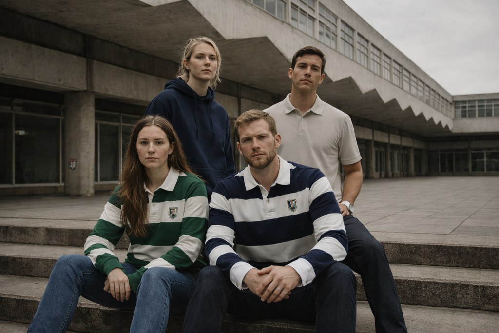 Men's Navy/Ecru Whitby Sporting Shirt