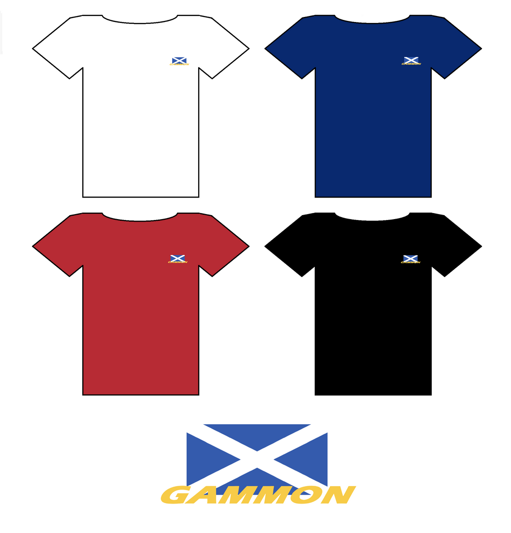 Short sleeve T-shirt with St. Andrew logo