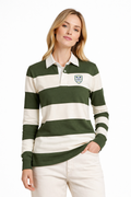 Ladies Utility Green/Ecru Whitby Sporting Shirt